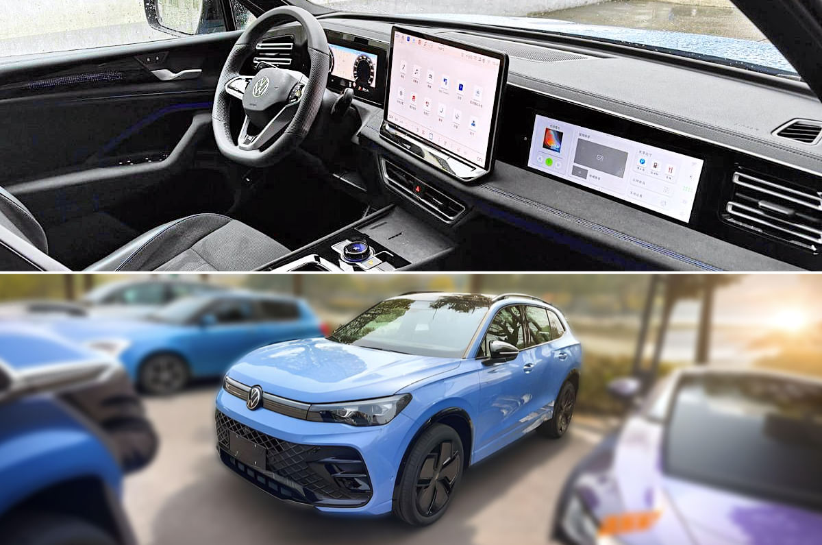 India-bound Volkswagen Tayron interior leaked